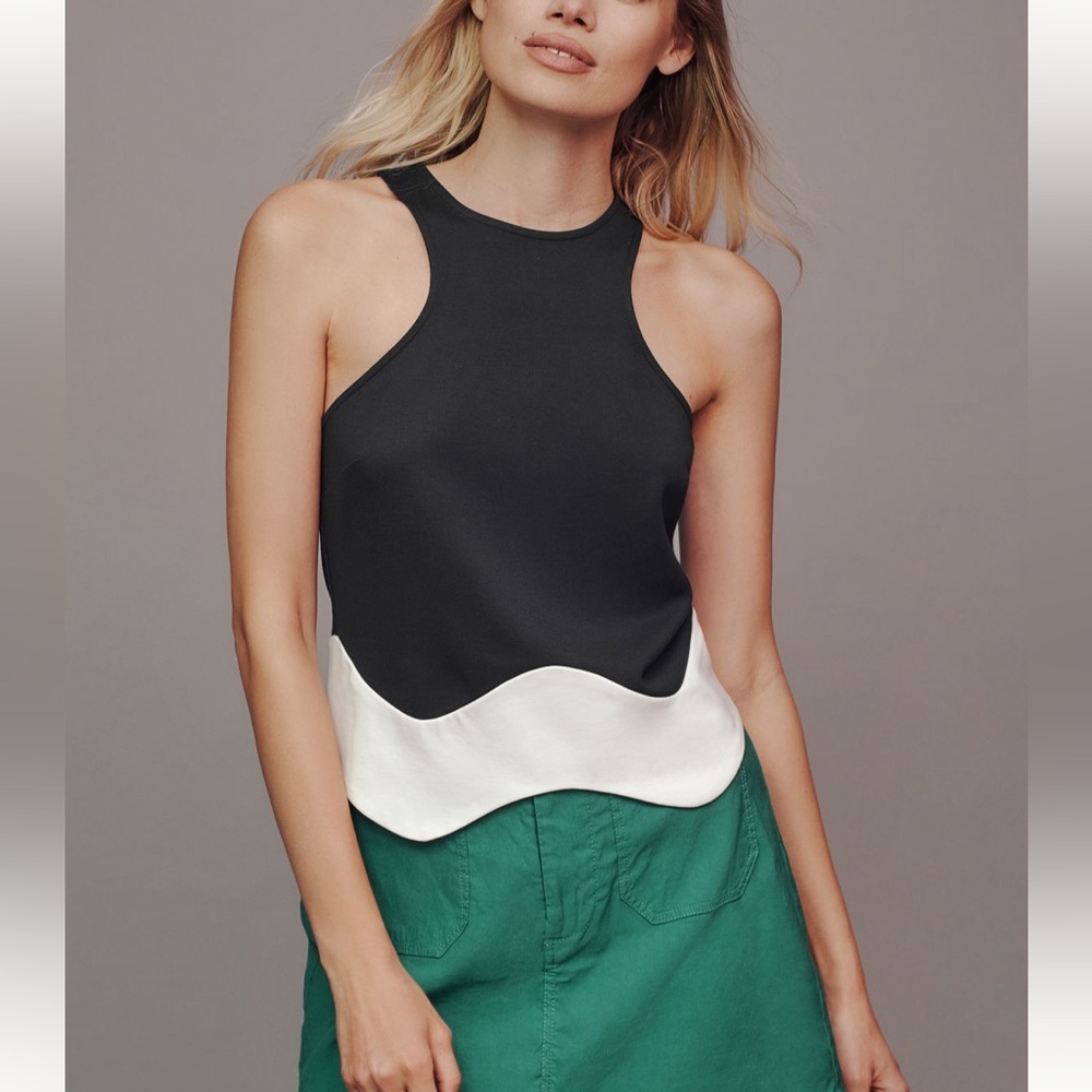 NWT Anthropologie Colorblock Tank Top